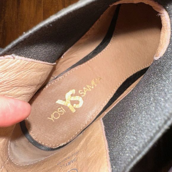 YOSI SAMRA Daryll Studded Ankle Boots Booties in Black Pebbled Leather - Picture 8 of 12